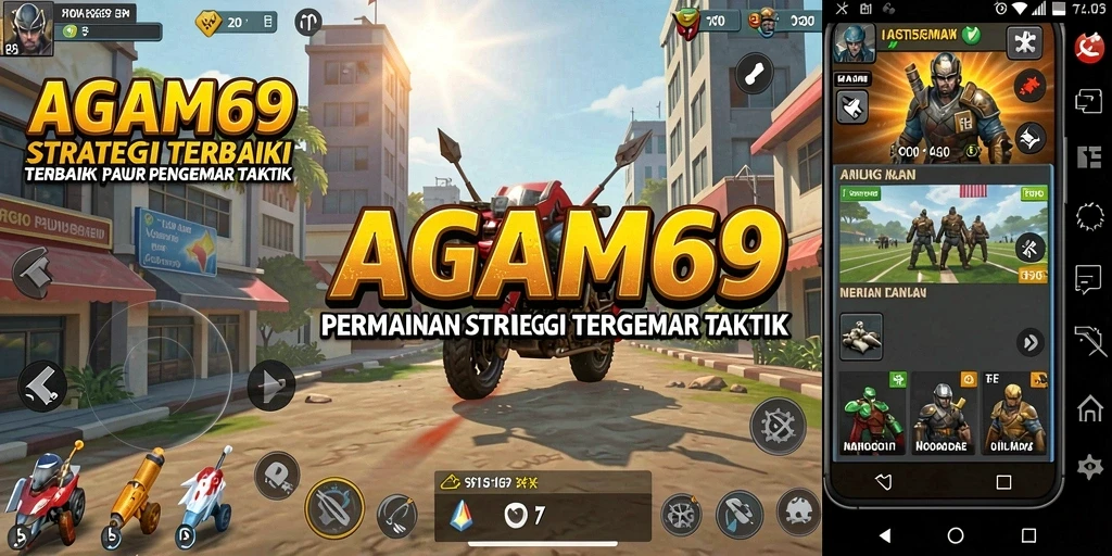 Tampilan gameplay AGAM69 menampilkan strategi dan taktik menarik.