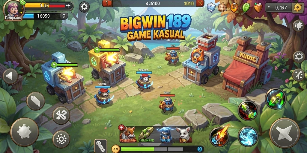Tampilan gameplay seru di BIGWIN189 dengan interaksi dan tantangan menarik.