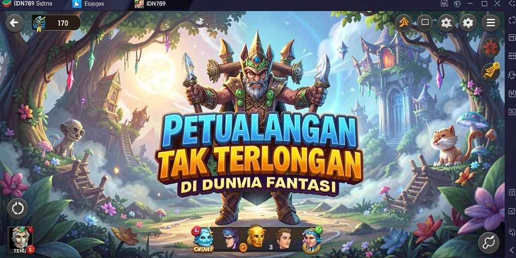 Screenshot gameplay IDN789 menunjukkan petualangan mendebarkan di dunia penuh misteri.