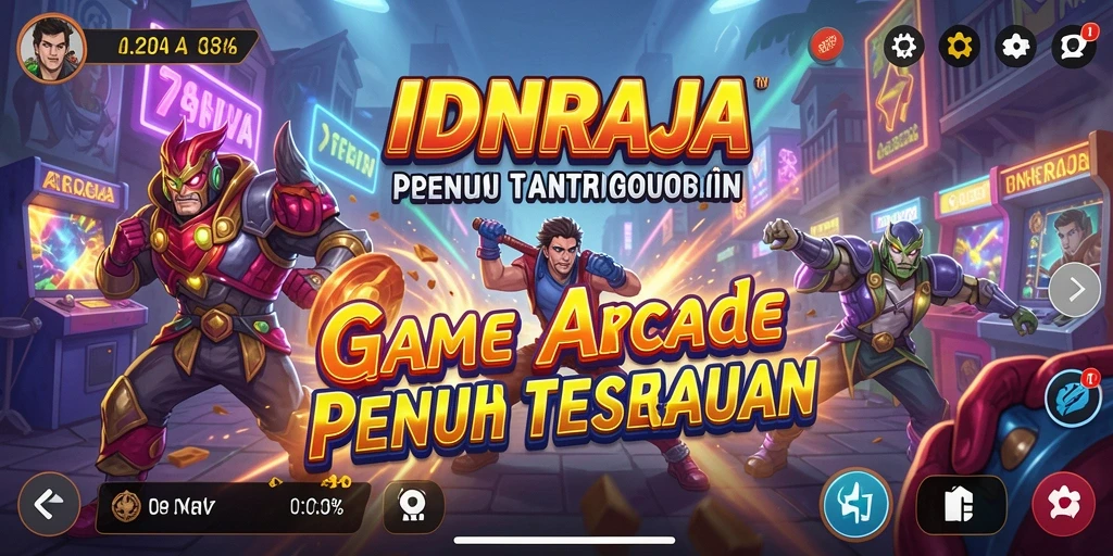 Tampilan gameplay <strong>IDNRAJA</strong> yang menegangkan dan penuh aksi.