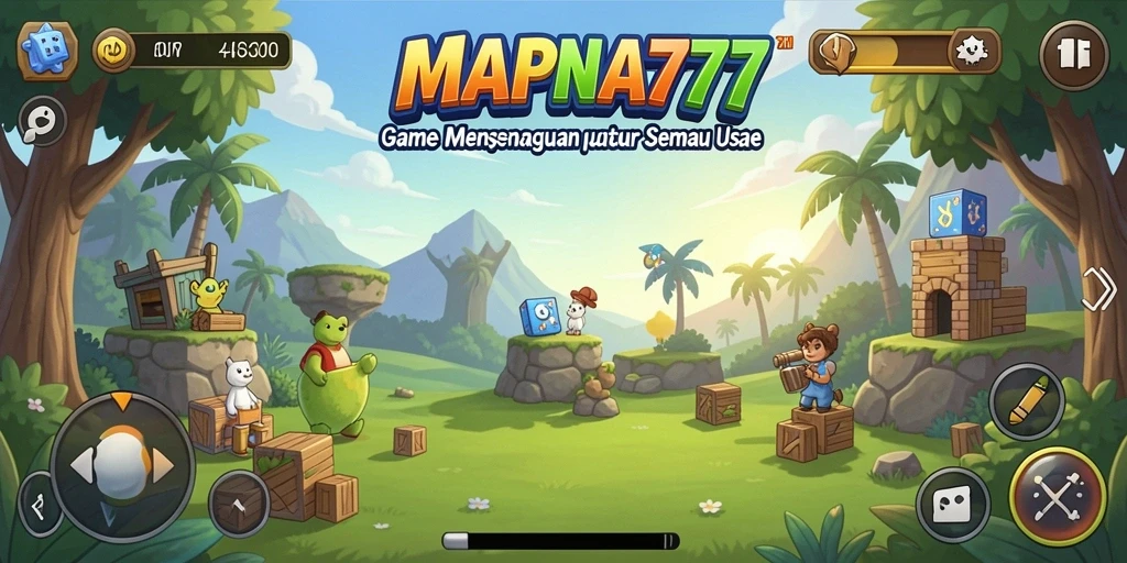 Tampilan gameplay seru dari MAPNA777 yang penuh warna.