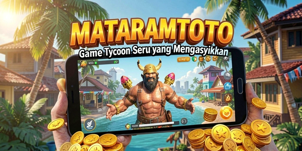 Tampilan gameplay seru dan strategi bisnis di MATARAMTOTO.