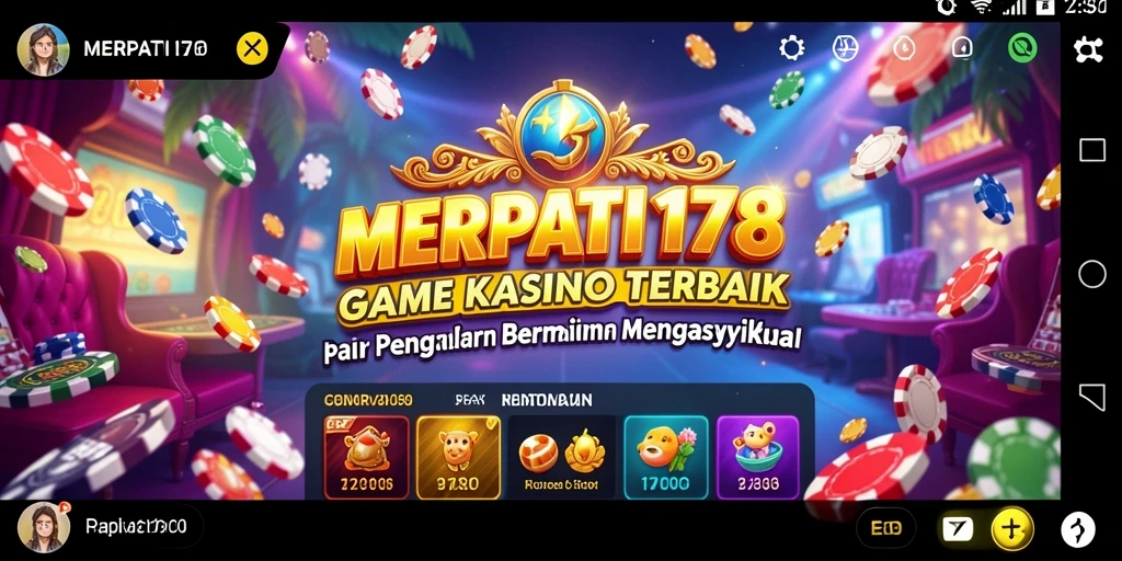 Tampilan gameplay seru dan mendebarkan di MERPATI178.