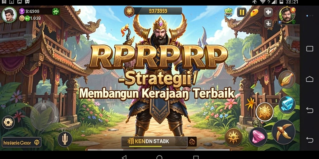 Tampilan gameplay RPRPRP yang menarik dengan grafis berkualitas tinggi.