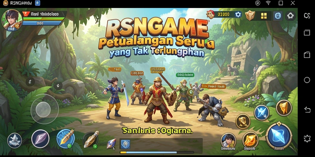 Tangkapan layar RSNGAME menampilkan petualangan mendebarkan di dunia fantastis.